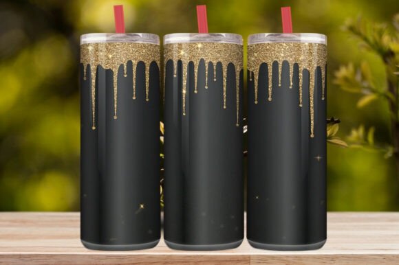 Black and Gold Tumbler Wrap Review for Embroidery Projects