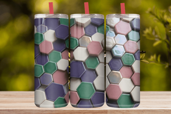 Chic Hexagon Dreams Tumbler Wrap Review