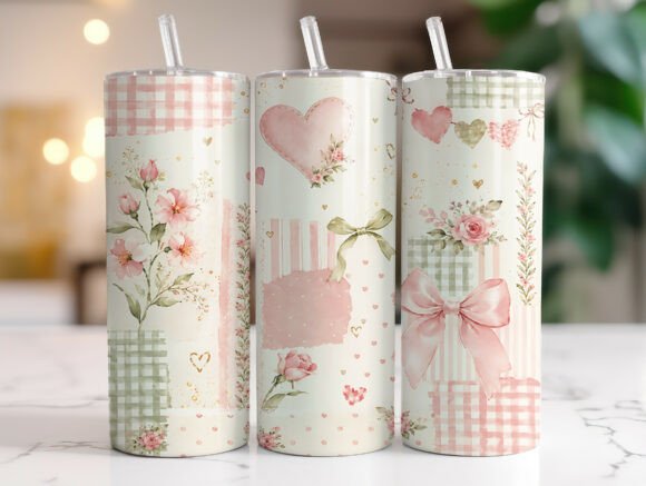 Coquette Bow Floral Tumbler Wrap Review