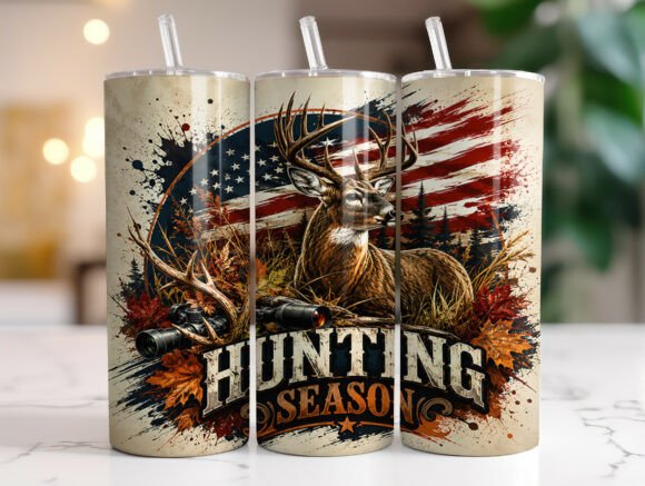 Deer Hunting Season 20 Oz Tumbler Wrap Review