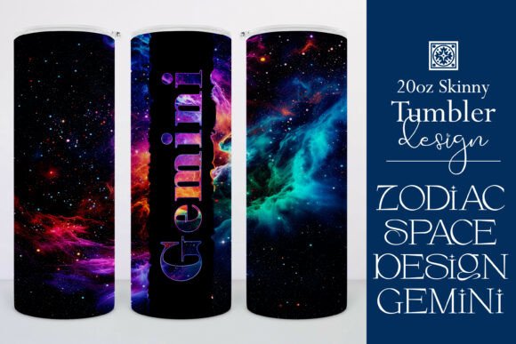 Gemini Zodiac Space Tumbler Design Review
