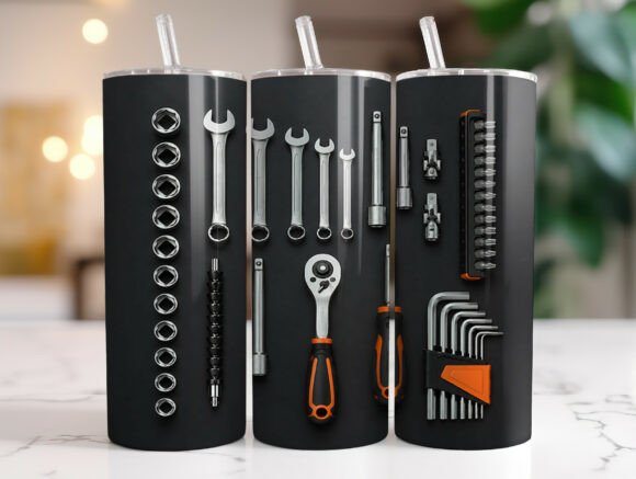Handyman Tools 20oz Tumbler Wrap Design Review