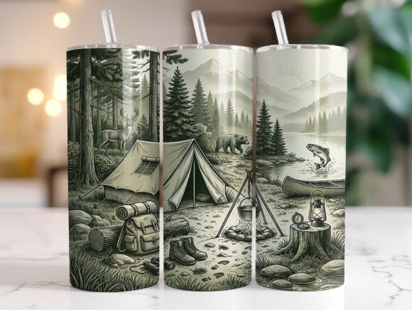 Outdoor Camping 20oz Tumbler Wrap Review