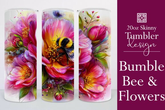 Pretty Flowers and Bee Tumbler Wrap Review